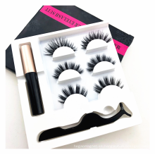 Lashes3d Vendor mayorista Magnético Pestras y pestañas magnéticas del revestimiento